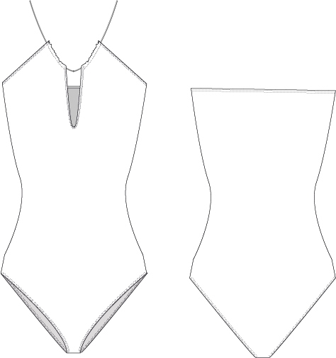 Palma Swimsuit - PDF Pattern